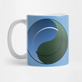 Sky n Leaf Yin Yang Mug